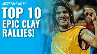 Top 10 Epic ATP Clay-Court Rallies!