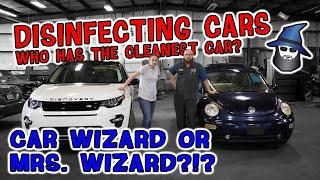 GERMS!!! The CAR WIZARD shares how he disinfects cars that come into his shop!