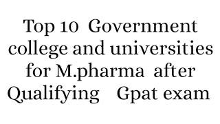 Top 10 government