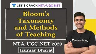 Bloom's Taxonomy and Methods of Teaching | Teaching Aptitude | NTA UGC NET Paper -1 | December 2020