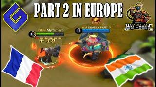 INDIA BEST FRANCO IN EUROPE ! Wolf Xotic X Gemik Part 2 - Mobile Legends