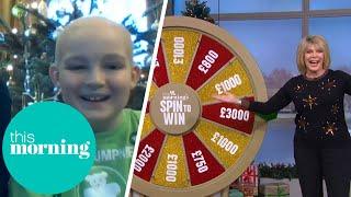 10-Year-Old Leukemia Fighter Gets a Chance to Spin The Wheel | This Morning