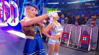 Lacey Evans Confronts Bayley & Sasha Banks