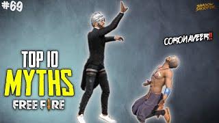 Top 10 Mythbusters in FREEFIRE Battleground | FREEFIRE Myths #69