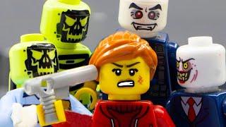 Top 10 Lego Human Zombie Apocalypse Stop Motion Scenes | Lego Stop Motion | Brick Rising