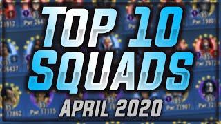 Top 10 Squads in SWGoH April 2020!!  | Star Wars: Galaxy of Heroes