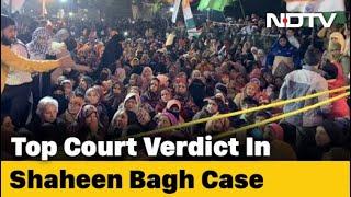 Top Court To Rule On Shaheen Bagh, "Right To Indefinite Protest" Today