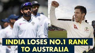 ICC Test Rankings: India slide after 3 years, Australia go top