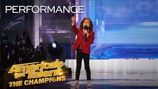 7-Year-Old JJ Pantano ROASTS Simon Cowell With Funny Insults! - America's Got Talent: The Champions