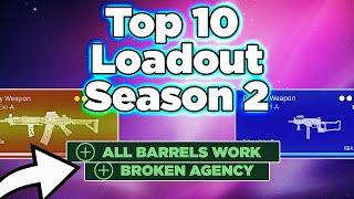 Top 10 Season 2 Loadouts Broken Agency & All Barrels Work, Warzone tips by P4wnyhof