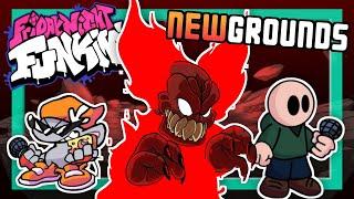 5 NEWGROUNDS FNF Mods (Tricky, Ritz, Stickmin) Easter Eggs / Explained (Friday Night Funkin')