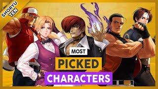 Top 10 Most Picked Characters in KOF