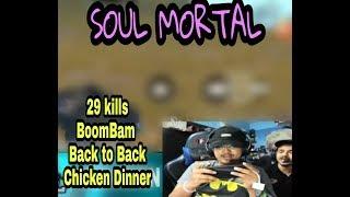 MORTAL TOP GAME PLAY //BoomBam back chicken Dinner //#pubgmobil