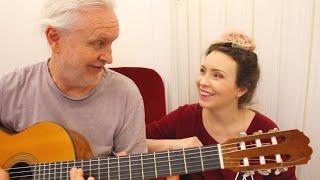 Father and Daughter Sings "If I Fell"