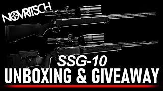 Do You Want A FREE $500 Airsoft Sniper Rifle? - Novritsch SSG-10 Unboxing And Giveaway