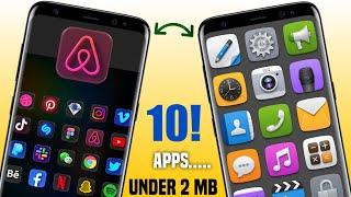 Top 10 Powerful Apps Under 2 MB | Small Size Useful Android Apps | Under 2 MB Best Android Apps