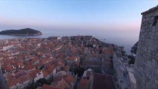 Dubrovnik, Croatia - old city, museums and walls walkthrough, place where Game of thrones was filmed