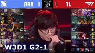 DRX vs T1 - Game 1 | Week 3 Day 1 S10 LCK Spring 2020 | DragonX vs T1 G1 W3D1