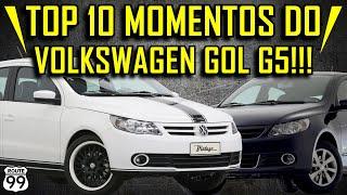 TOP 10 MOMENTOS DO VOLKSWAGEN GOL G5!!!