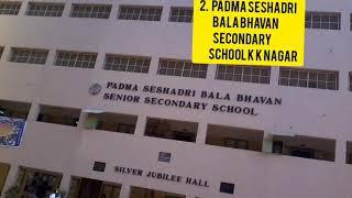 Top 10 Schools in Chennai 2021-2022 #School #Top10 #Youtube