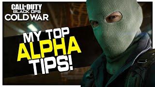 My Top Cold War Alpha Tips! (How to get the Most out of the Alpha)