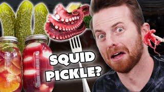 Try Guys Try Pickling Gross Food Combos