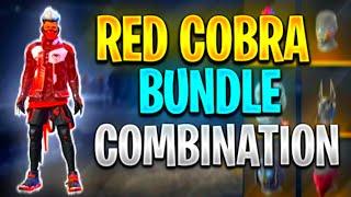 TOP 10 COBRA MOST RARE BUNDLE COMBINATION IN FREE FIRE || COBRA BUNDEL DRESS COMBINATION || GARENAFF