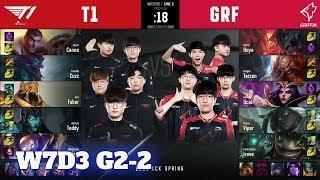 GRF vs T1 - Game 2 | Week 7 Day 3 S10 LCK Spring 2020 | Griffin vs T1 G2 W7D3