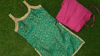 9-10Year Baby Girl Full Patiyala suit Cutting And Stitching|| Salwar Cutting|| Kurti Cutting