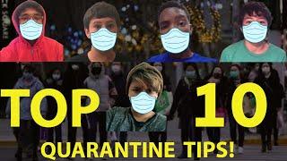 Top 10 Quarantine Tips || Guy Flawless Top 10