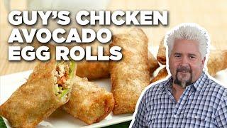 Cook Chicken Avocado Egg Rolls with Guy Fieri | Food Network