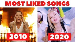 Top 5 Most Liked Music Videos Each Year (2010-2020) NOVEMBER 2020!