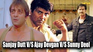 Top Action Movies Of Bollywood || Sanjay Dutt V/S Ajay Devgan V/S Sunny Deol