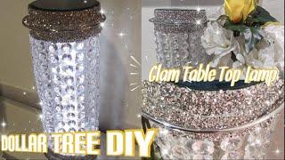 2020 Dollar Tree DIY/ Glam Table Top Lamp / DIY Room Decor Ideas