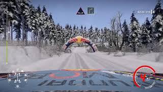 WRC 9 | Vargåsen Reverse | Top 10 time | Hyundai i20