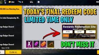 Free Fire Redeem Code Today 1 May | Free Fire Redeem Code Today | Redeem Code Free Fire Today