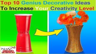 Top 10 Decorative Ideas | Genius Way To Increase You Creativity Level | Top Decor Ideas By Naaz Tips