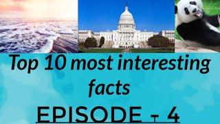 Top 10 most interesting facts.||in Telugu||Episode - 4||Facts World