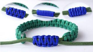 DIY Top 3 Sliding Knots for Bracelet Projects-Cobra/Square Knot-West Country/Common Whipping Knot