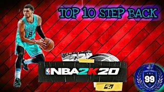 NBA2K20: TOP 10 STEP BACK | NBA2K20 MOBILE ANDROID