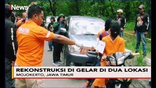 Polisi Rekonstruksi 42 Adegan Pembunuhan Siswa SD di Mojokerto - Police Line 03/03