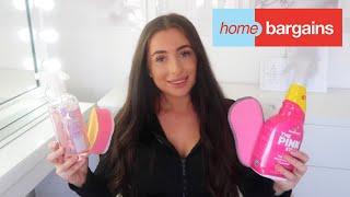 HOME BARGAINS HAUL APRIL 2020 | My top 10 cleaning products from Home Bargains | Hazel Maria Wood