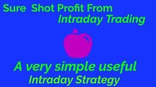 Sure Shot Profit  Intraday Trading Strategy  ||  Best Trading Strategy For Intraday