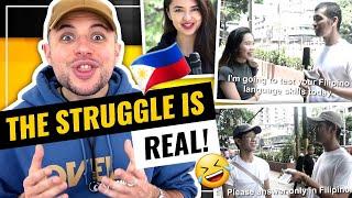 Can FILIPINOS Speak Their Own Language? Tagalog Challenge: HARDER THAN IT SOUNDS | HONEST REACTION