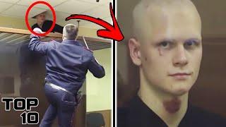 Top 10 Insane Convicts Who Tried To Escape A Courtroom