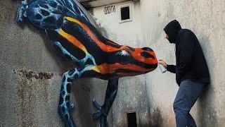 इसे देखके दुनिया हैरान हो गयी 15 amazing street art that is at another level,talented people