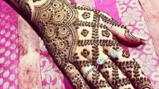 Top 10 Beautiful mehendi design for hand// mehandi with romantic song