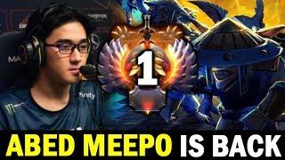 ABED MEEPO is back — Top 1 MMR SEA Server Dota 2