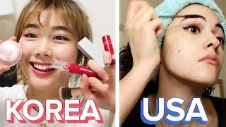 American Vs. South Korean Makeup And Skincare Routines