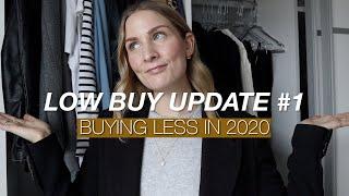 Wardrobe plan 2020 and lessons learned | Low buy update #1